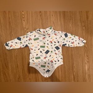 Baby boy football bodysuit
